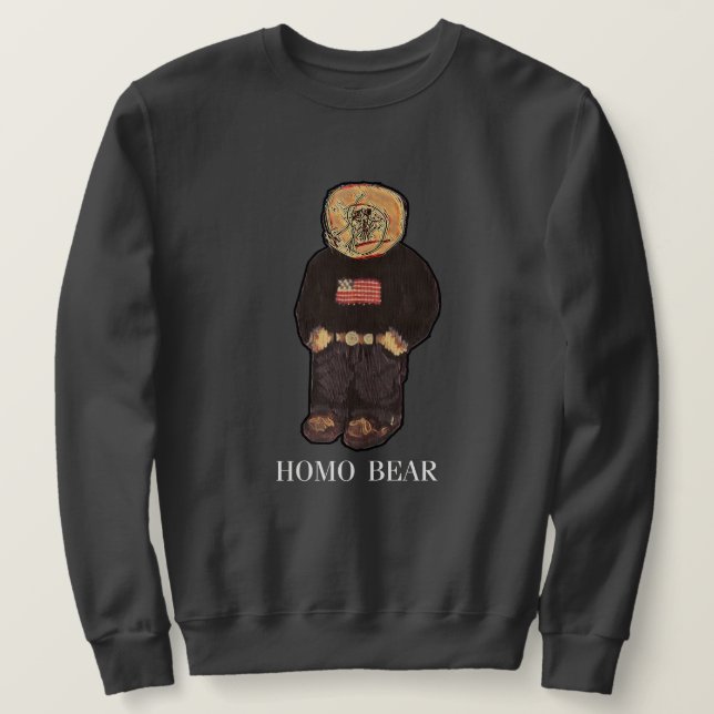 SUDADERA HOMO BEAR (Anverso del diseño)