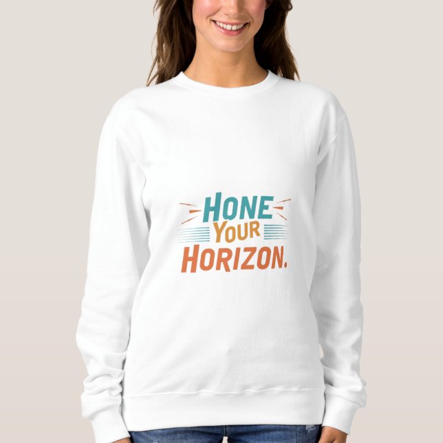 SUDADERA HONE TU HORIZONTE (Anverso)