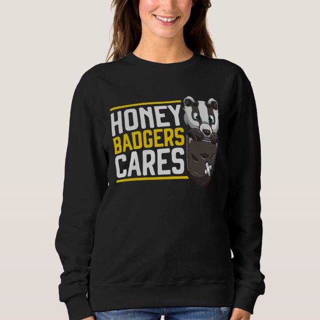 Sudadera Honey Badger  Wildlife Animal Ratel  19 (Anverso)