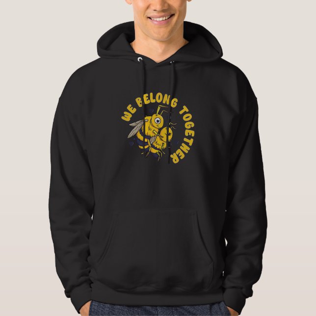 Sudadera Honey Bee Beekeeping Beekeeper Honeybee Apiary Api (Anverso)