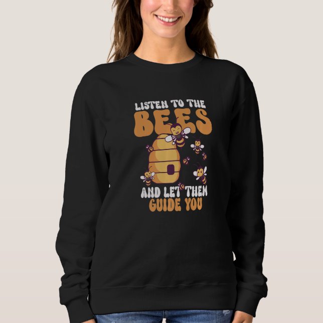 Sudadera Honey Bee Beekeeping Beekeeper Honeybee Beekeeping (Anverso)