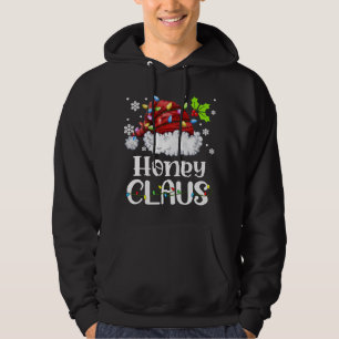Sudadera Honey Claus Santa Hat Navidades enciende familia d