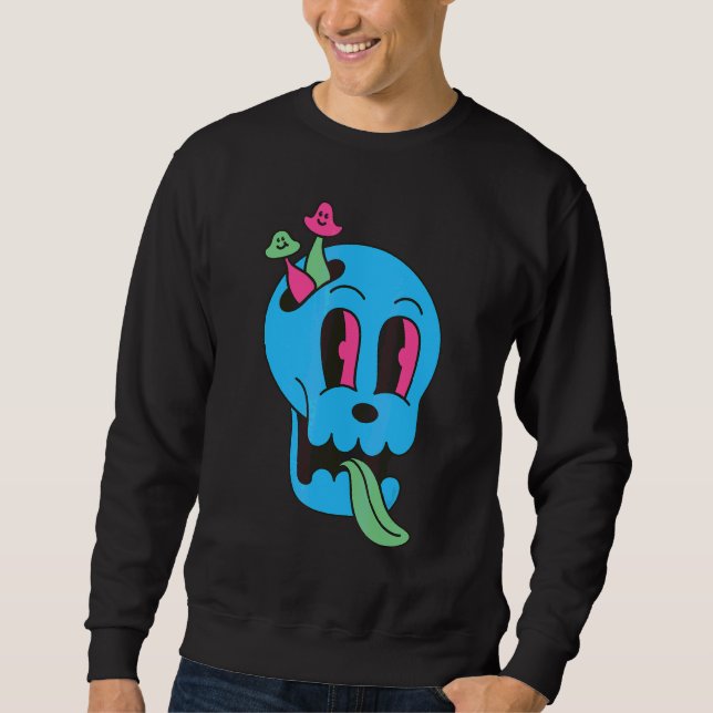 Sudadera Hongos coloridos de la imaginación (Anverso)