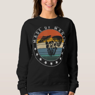 Sudadera Hongos Hechos Vintage Magical Mushroom Fungus Botá
