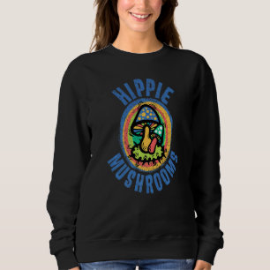 Sudadera Hongos Hippie Perfecto Para Hombres Mujeres Niños