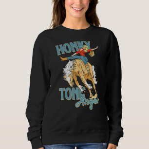 Sudadera Honky Tonk Angel sostiene tu caballo País Occident