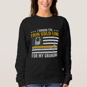 Sudadera Honor Para Mi Abuela Orgullosa Familia Dispatcher