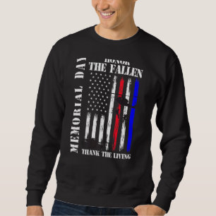 Sudadera Honor The Fallen Gracias A Living Memorial Day Fla