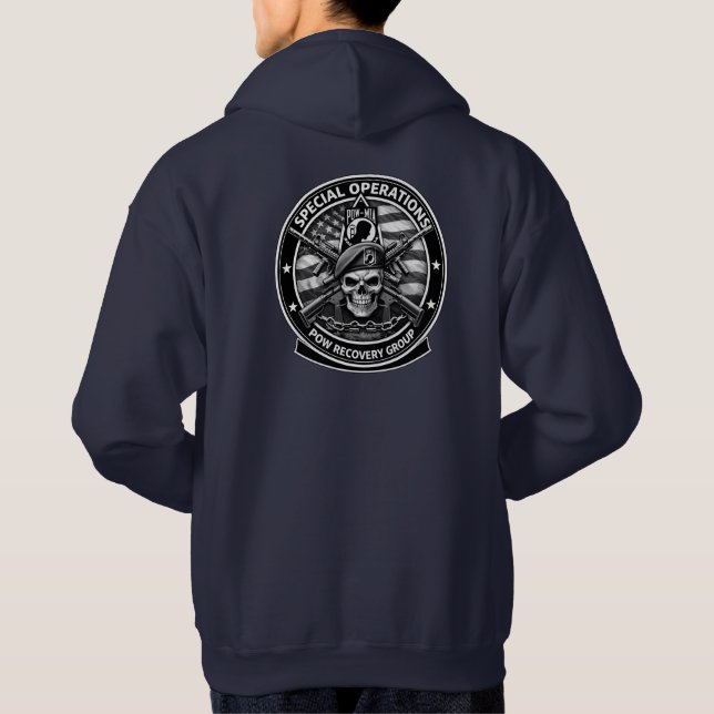 Sudadera Honor the Fallen. Retrieve the Brave (Reverso)