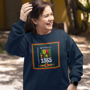 Sudadera Honrando el 18 de junio de 1865 - Celebrando la li