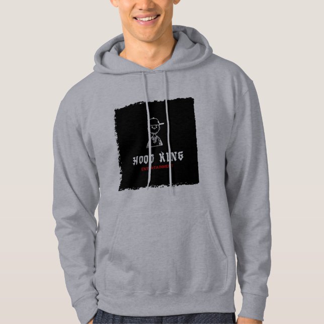 Sudadera Hood King Ent. Hoodie para la promoción de la músi (Anverso)