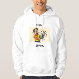 Sudadera Hoodias de Bright Spark para electricistas