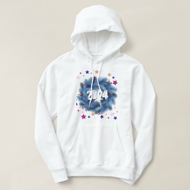 Sudadera Hoodie 2024 (Diseño del anverso)