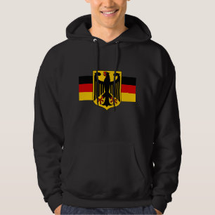 Sudadera Hoodie, Alemania Patriótica, Bandera Alemana/Deuts