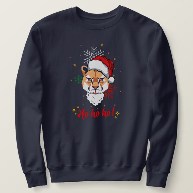 Sudadera hoodie animal ho ho ho  (Anverso del diseño)