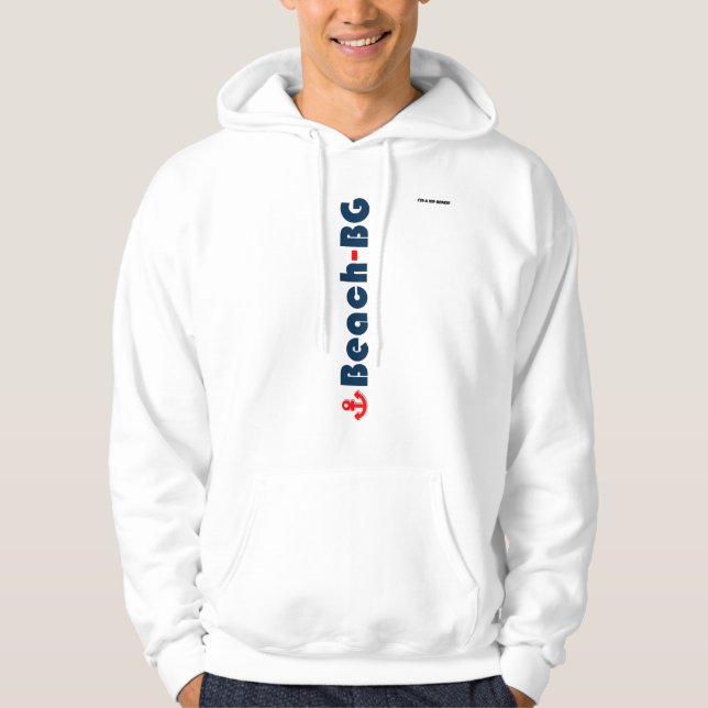 Sudadera Hoodie Beach-BG Merch (Anverso)