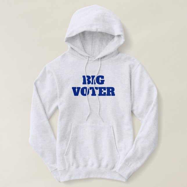 Sudadera Hoodie Big Voter™ (Diseño del anverso)