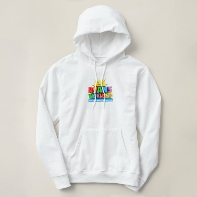 Sudadera Hoodie blanca de las mujeres (Diseño del anverso)
