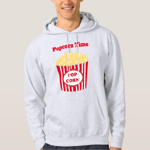 Sudadera Hoodie blanco de Popcorn Time