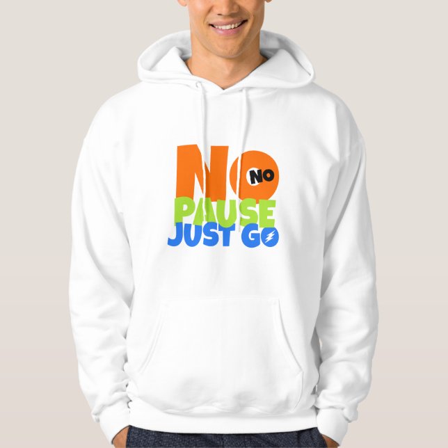 Sudadera Hoodie – Bold Motivational Streetwear Design (Anverso)