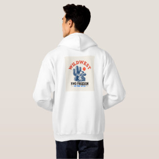Sudadera Hoodie "Cactus del Oeste"