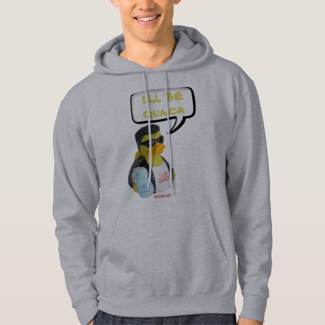Sudadera Hoodie CelebriDucks, Personalizado del pato de cau (Anverso)