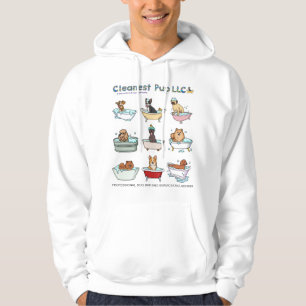 Sudadera Hoodie Cleanest Pup LLC