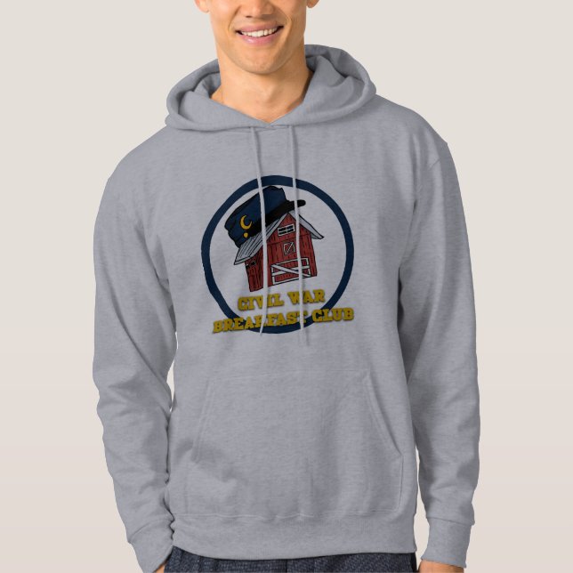 Sudadera Hoodie Club de Desayuno Civil (Anverso)