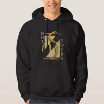 Hoodie con diseño de serpiente dorada "no tuyo"