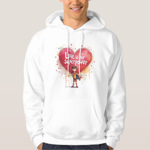 Sudadera Hoodie con el diseño de San Valentín