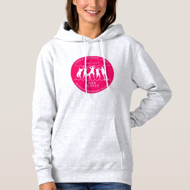 Sudadera Hoodie con el logo de Martha's Vineyard Bridge Jum (Anverso)