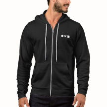 Hoodie con el logo del proyecto nuevo masculino