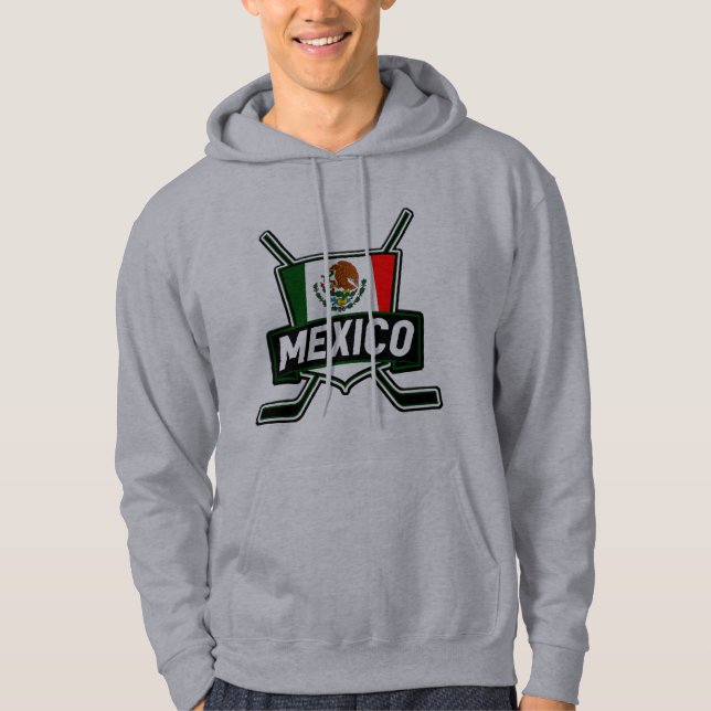 Sudadera Hoodie con el logotipo del hockey sobre hielo de M (Anverso)