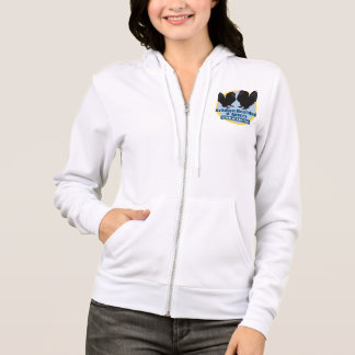Sudadera Hoodie con logotipo en color para mujeres con códi
