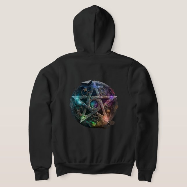 Sudadera Hoodie cristalina de las mujeres (Distribución Reverso )