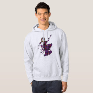 Sudadera Hoodie de adulto con placa de clan Montgomery