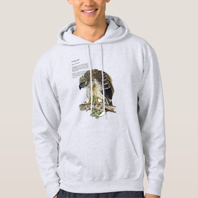 Sudadera Hoodie de águila en peligro de extinción de la imp (Anverso)