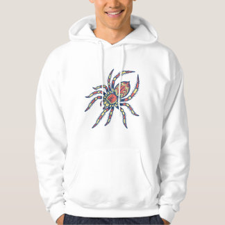 Sudadera Hoodie de araña colorida