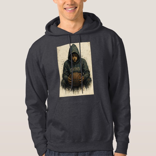 Sudadera Hoodie de baloncesto - Grind (Anverso)