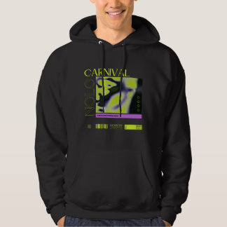 Sudadera Hoodie de Carnaval Negro ( Unisex )