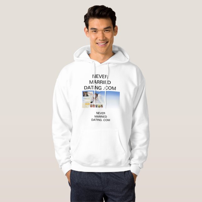 Sudadera Hoodie de cita nunca casada (Anverso completo)