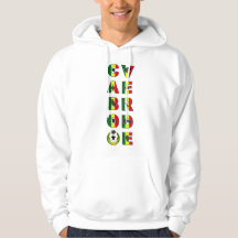 Hoodie de colores de Cabo Verde