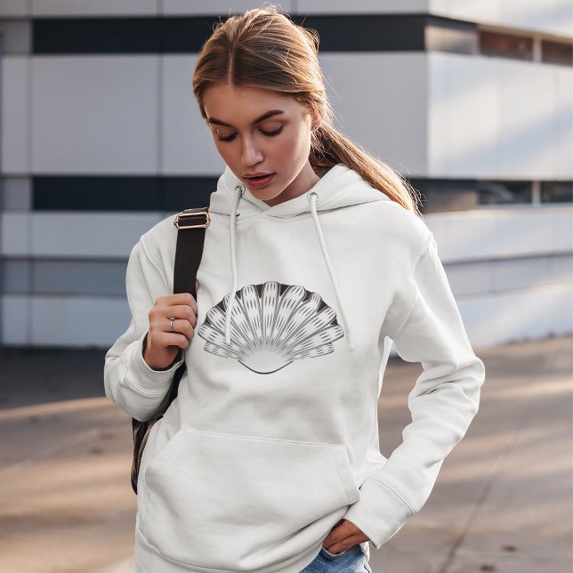 Sudadera Hoodie de conchas marinas decorativas (Subido por el creador)