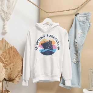 Sudadera Hoodie de crucero personalizado familiar