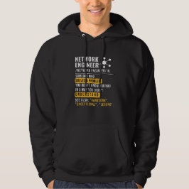 Sudadera Hoodie de definición de ingeniero de red