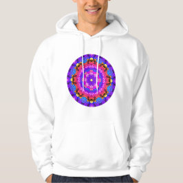 Sudadera Hoodie de diseño de mosaico de color circular