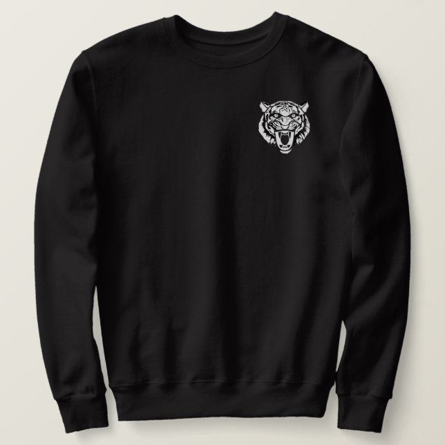 Sudadera Hoodie de diseño de tigre (Anverso del diseño)