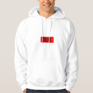 Sudadera Hoodie de emergencia SOS - Diseño audaz y llamativ