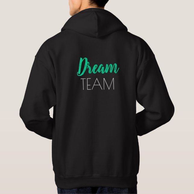 Sudadera Hoodie de equipo de sueño adulto (Reverso)