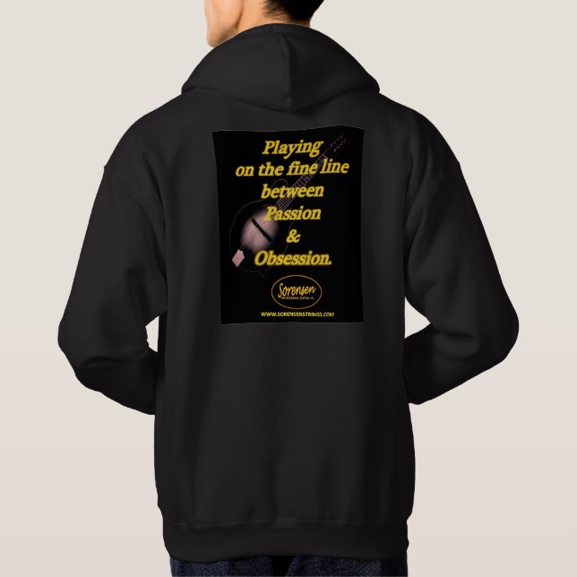 Sudadera Hoodie de "fina línea" de Sorensen (Reverso)